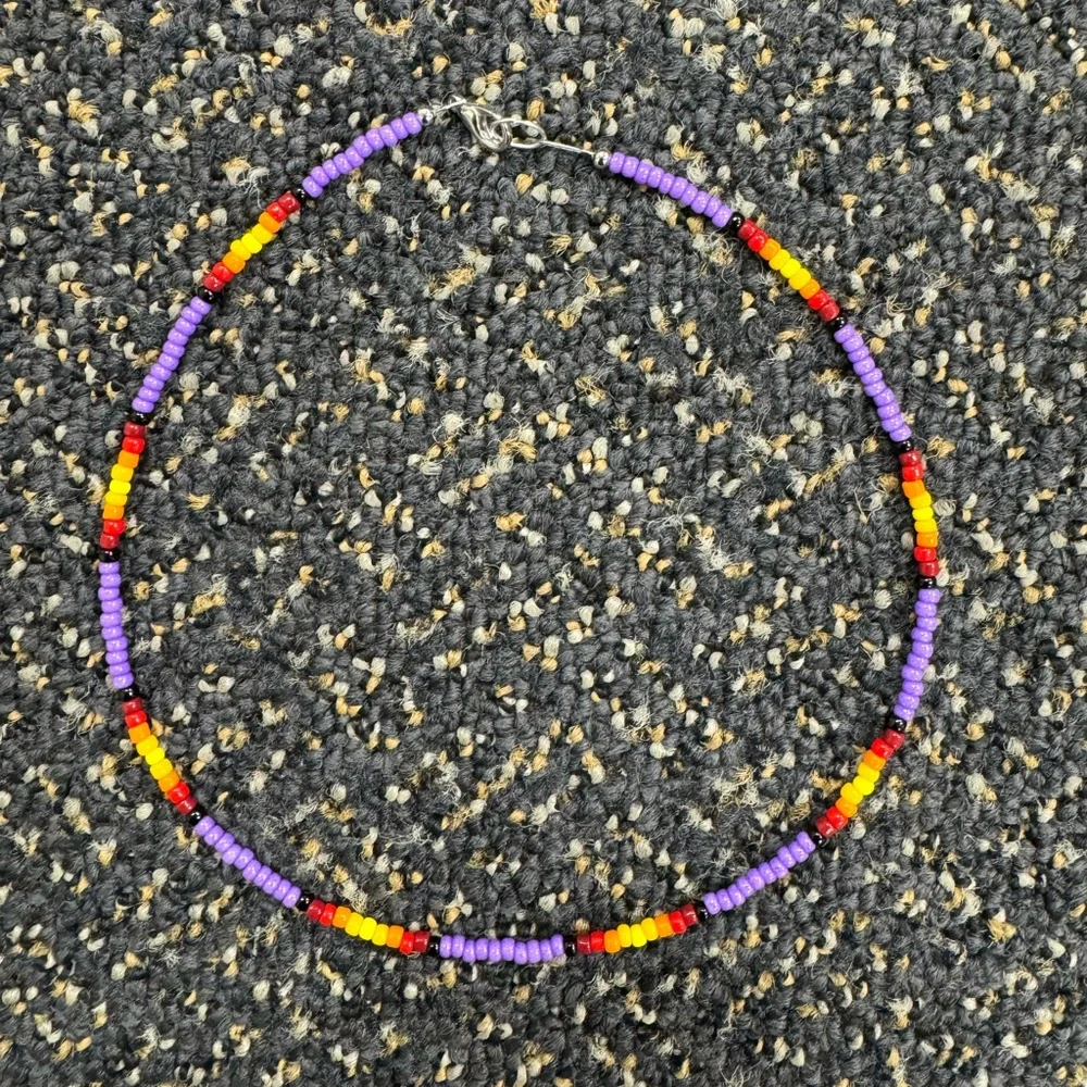 Western beaded choker necklace - Picture 1 of 1
